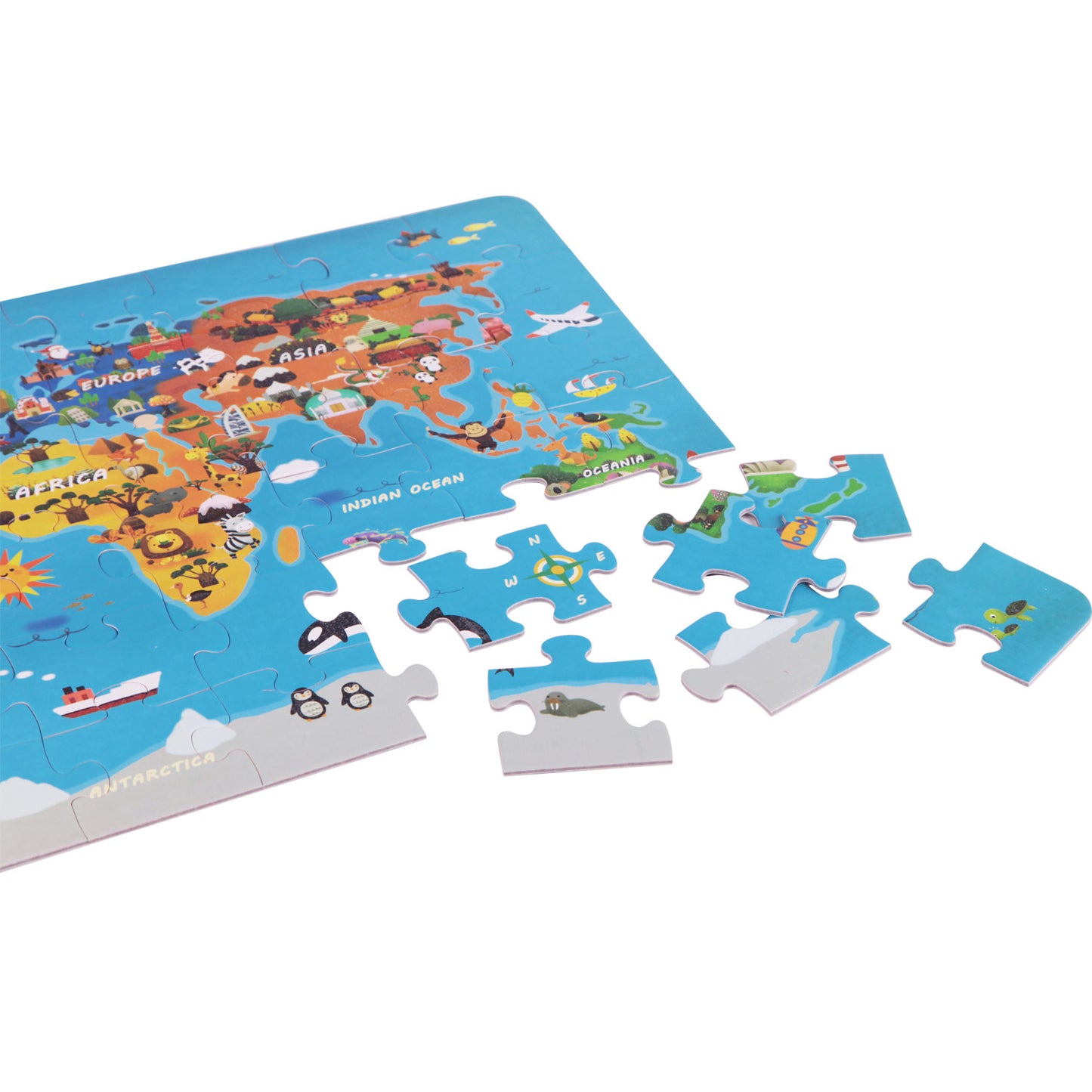 World Map - Jigsaw Puzzle