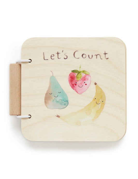 Lets Count Wooden Book