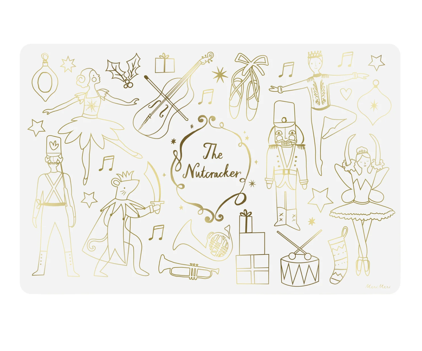 Nutcracker Coloring Placemats (x 8)