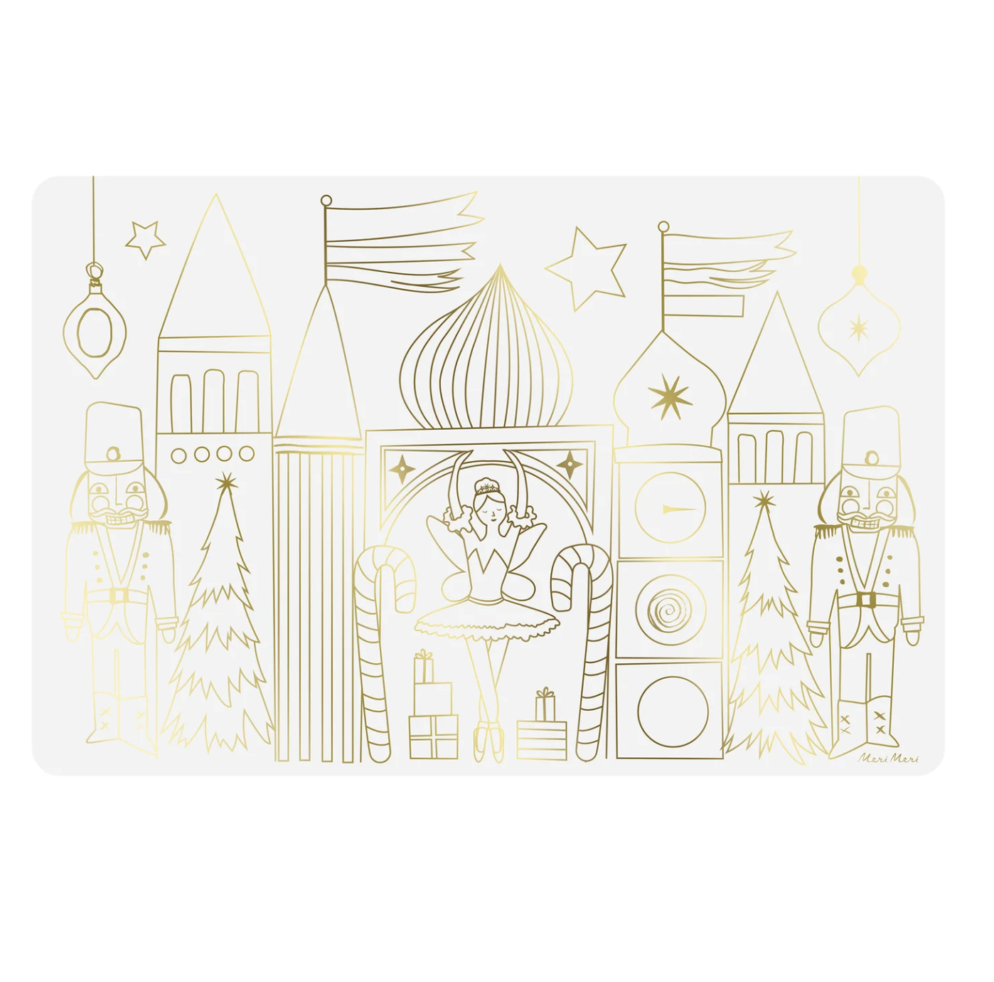 Nutcracker Coloring Placemats (x 8)