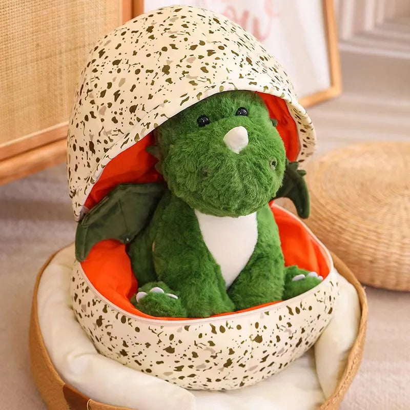 Dinosaur Egg & Plush Toy