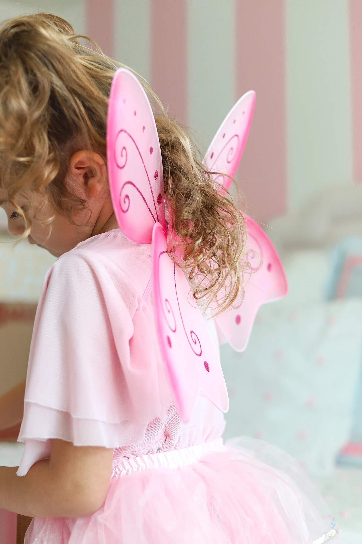 Magical Pink Mini Fairy Wings