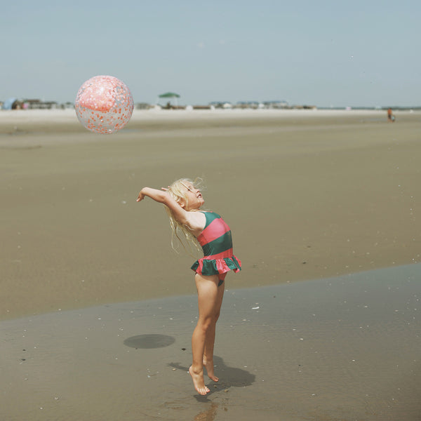 3D Inflatable Heart Beach Ball