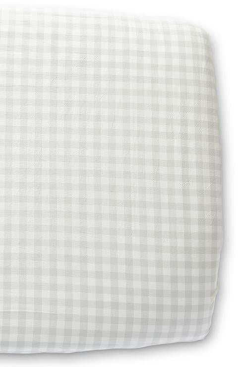 Checkmate Fog Fitted Crib Sheet