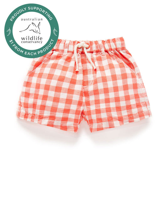 Gingham Shorts