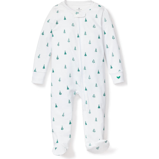 100% Pima Cotton Evergeen Trees Romper