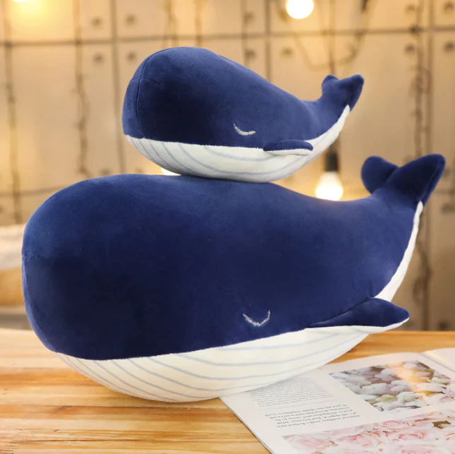 Blue Whale Stuffed Plush Toy