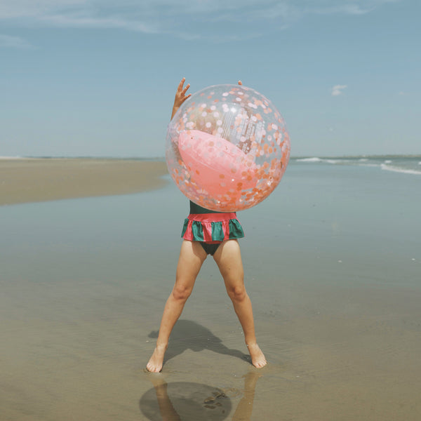 3D Inflatable Heart Beach Ball