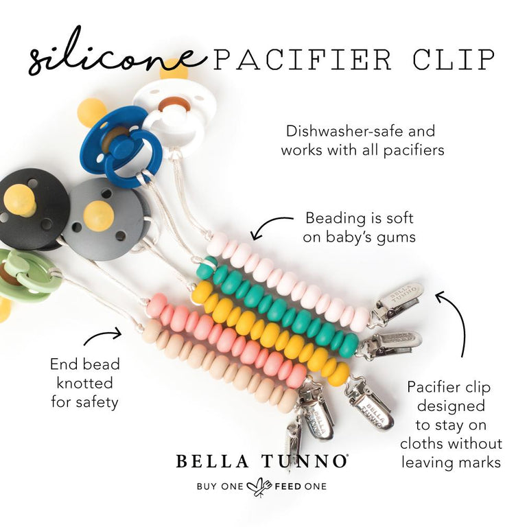 New Here Pacifier Clip