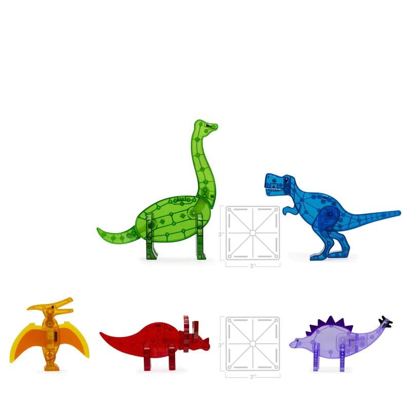 MAGNA-TILES® Dinos 5-Piece Set