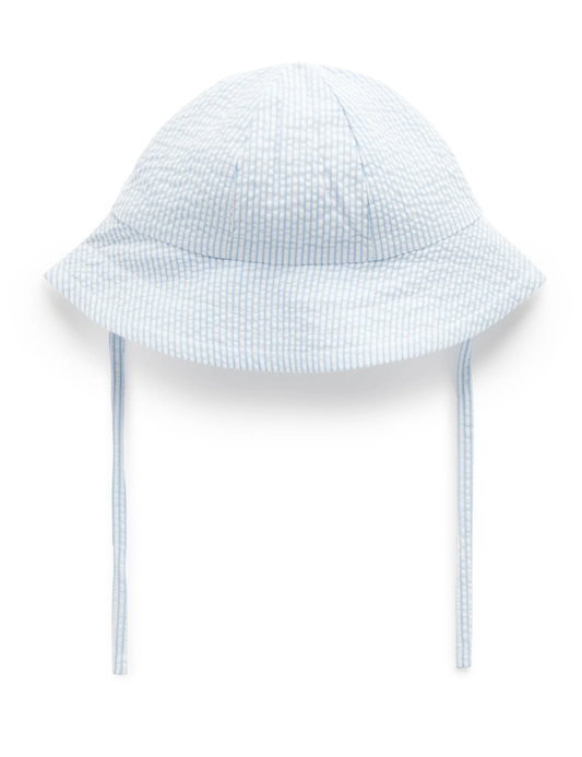 Blue Stripe Sunhat