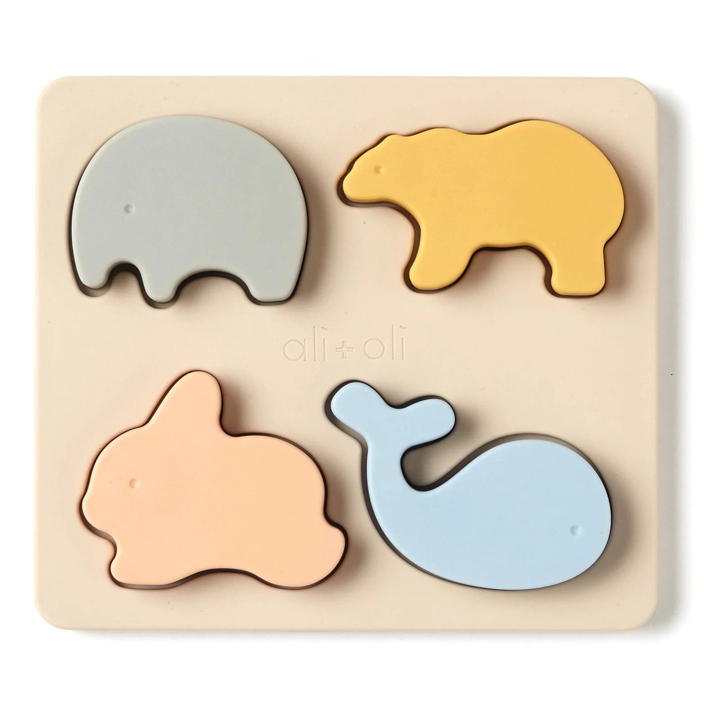 Baby Soft Silicone Mini-Animal Puzzle