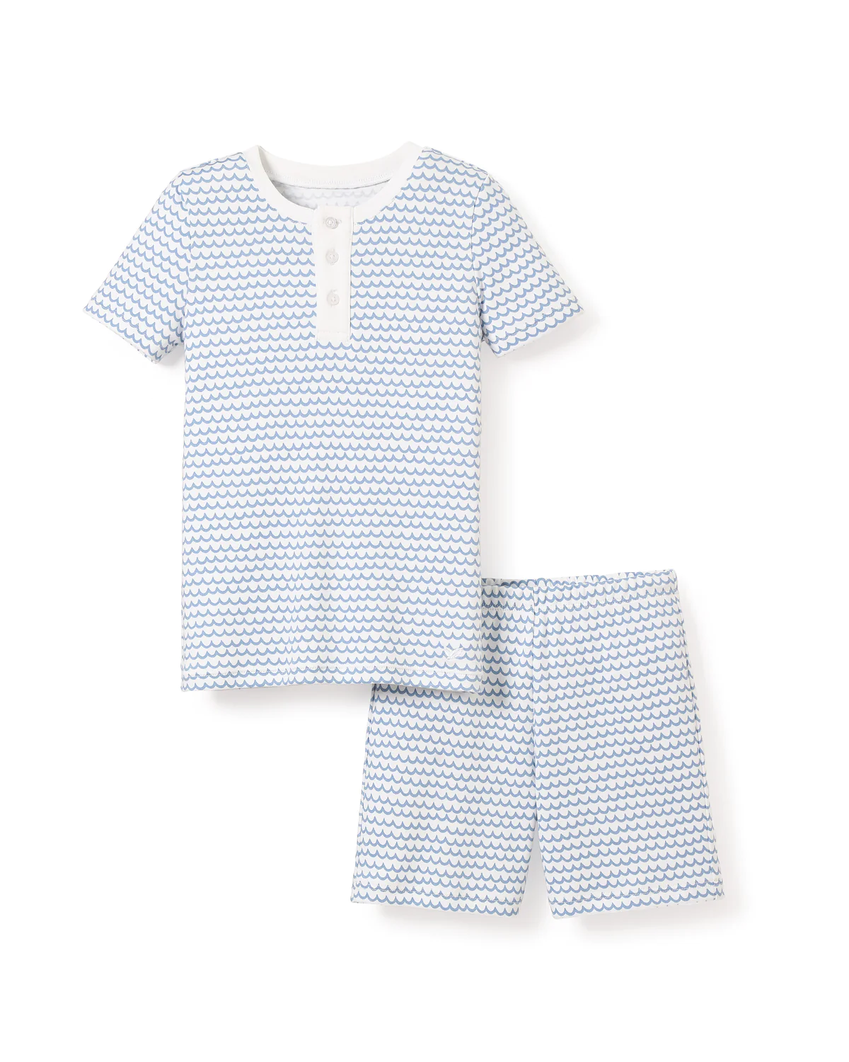 100% Pima Cotton La Mer Short Set