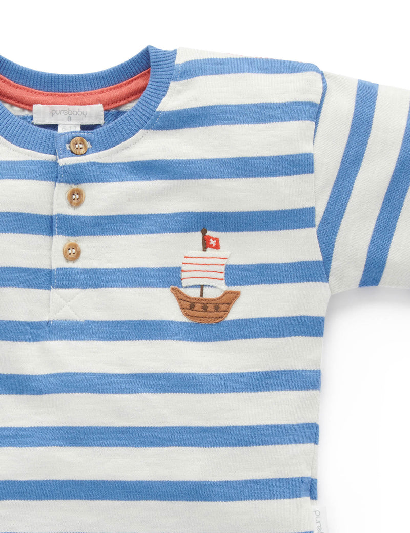 Sailor Striped Henley