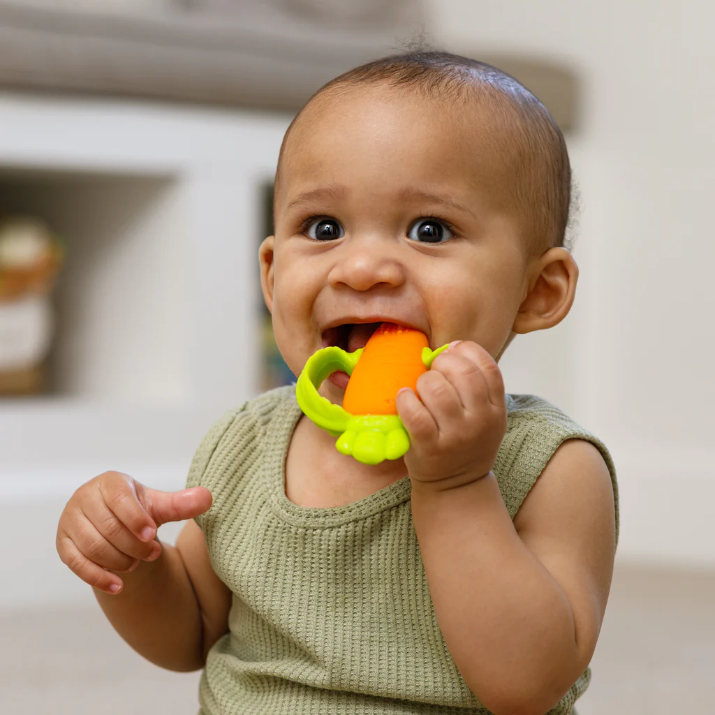 Little Nibbles Carrot Teether