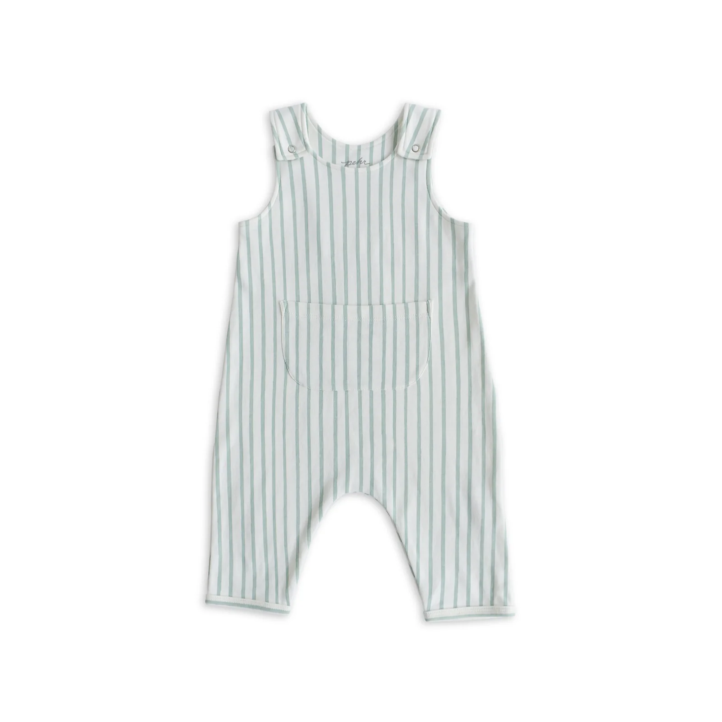 Stripes Away Overall - Sea Blue