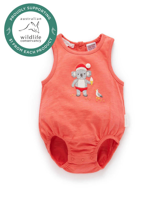 Koala Santa Bodysuit