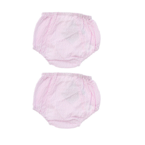 Pink & White Striped Bloomers