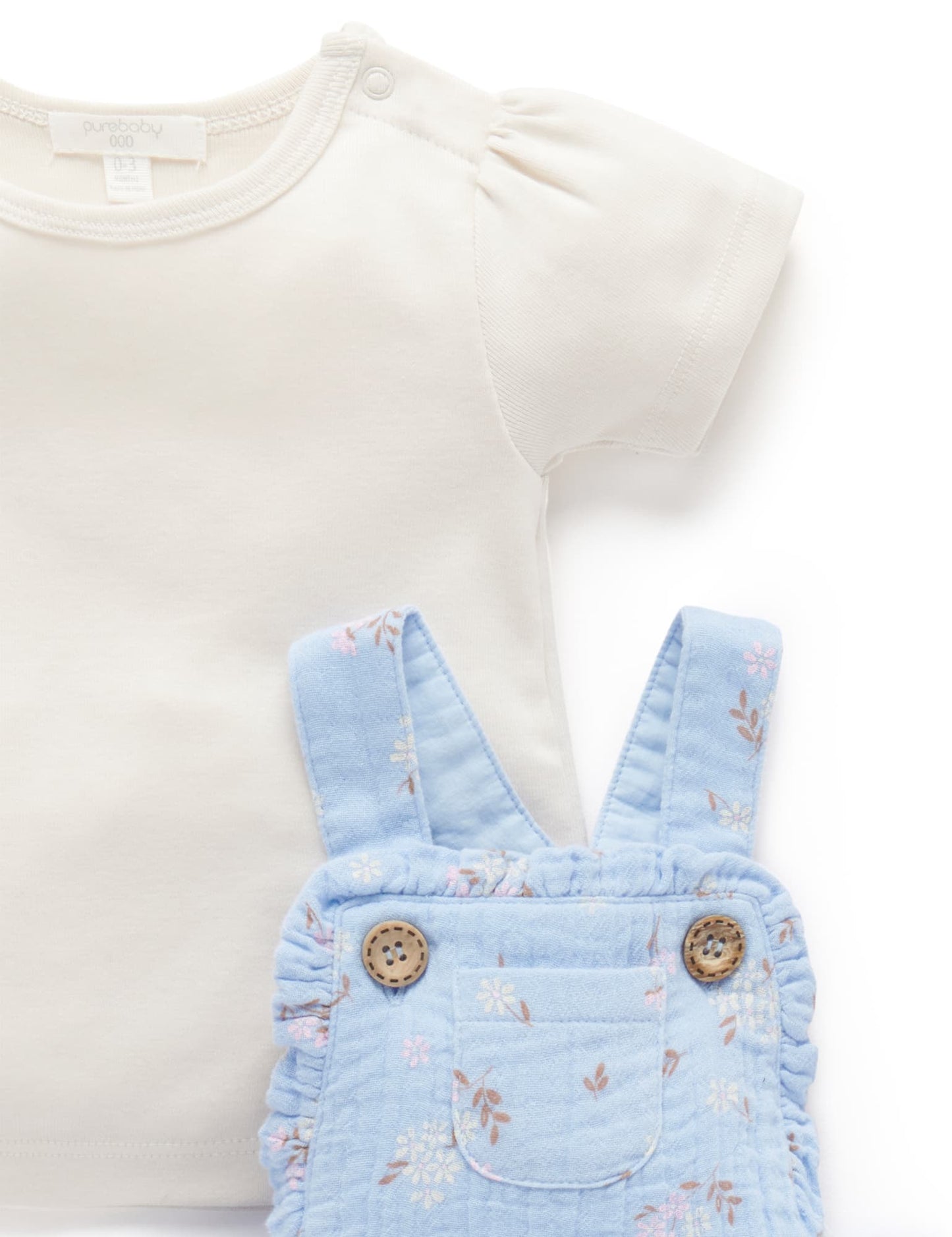 Painted Petals Daisy Overall Set