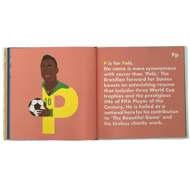 Soccer Legends Alphabet Book: Men