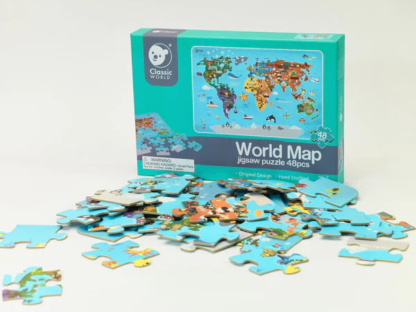 World Map - Jigsaw Puzzle
