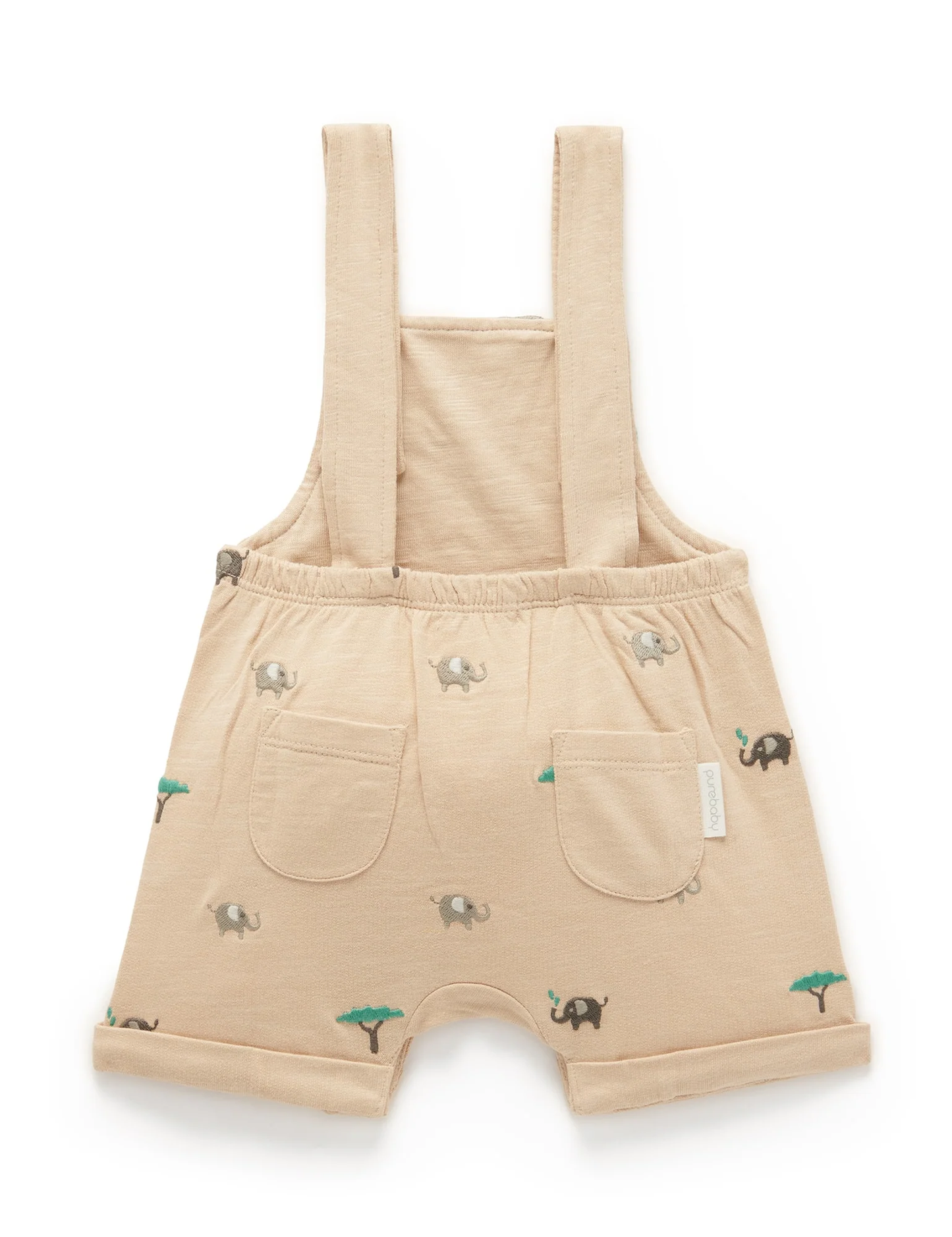 Elephant Broderie Overalls