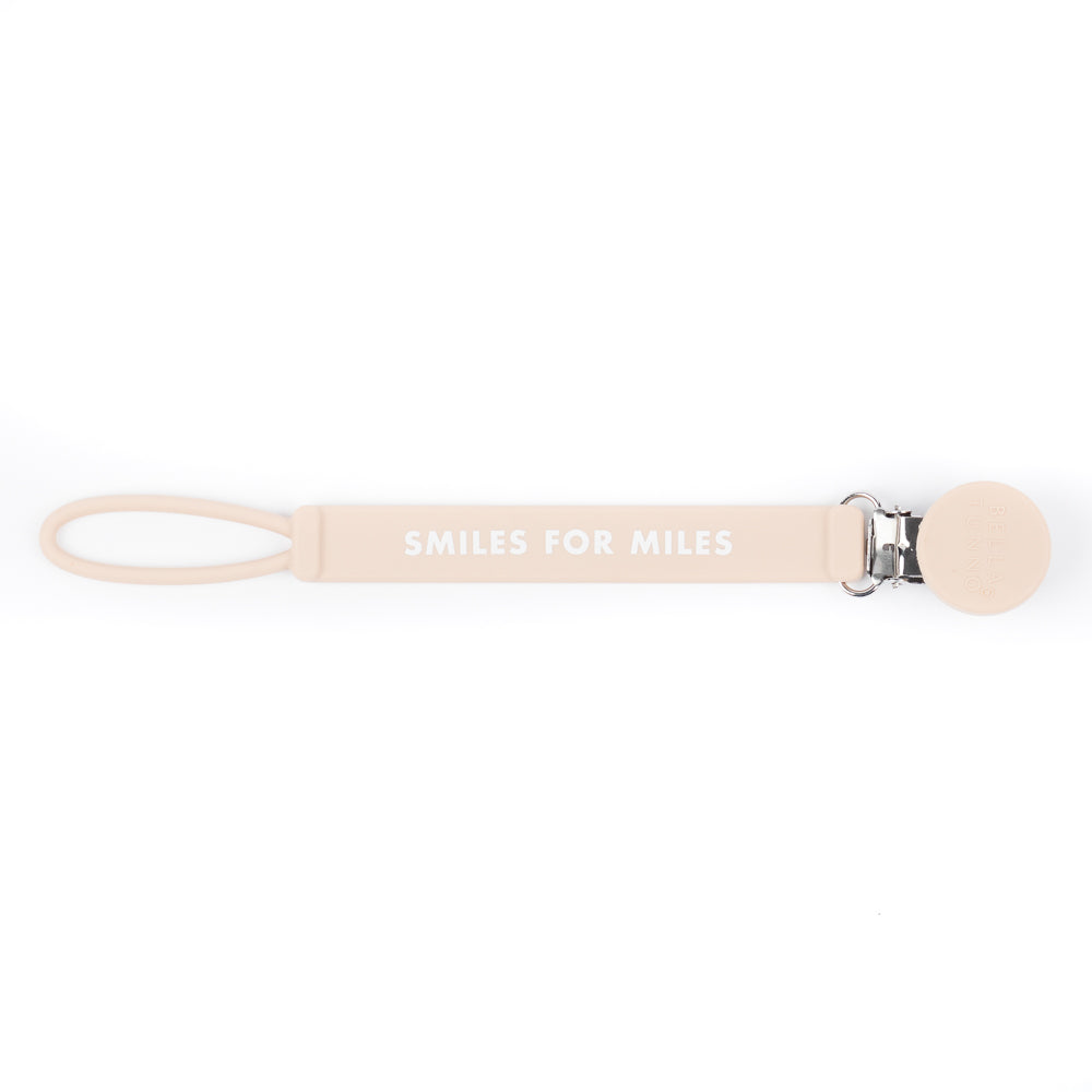 Smiles for Miles Pacifier Clip