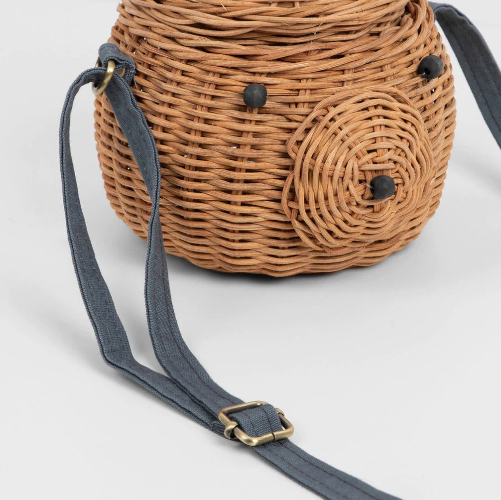 Bear Rattan Bag