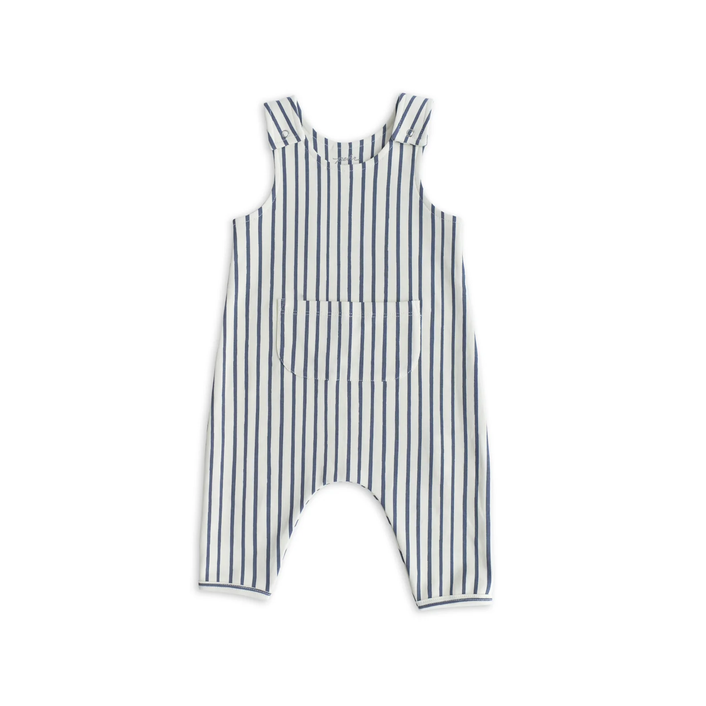 Stripes Away Overall - Ink Blue