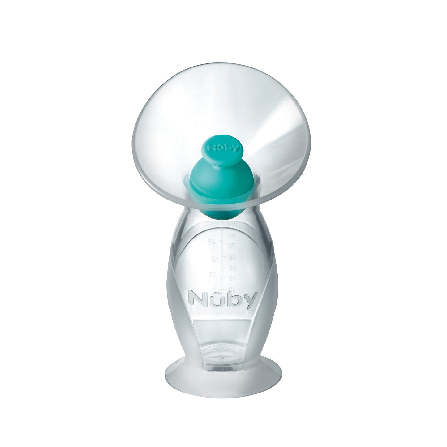 Manual Silicone Breast Pump with a Plug