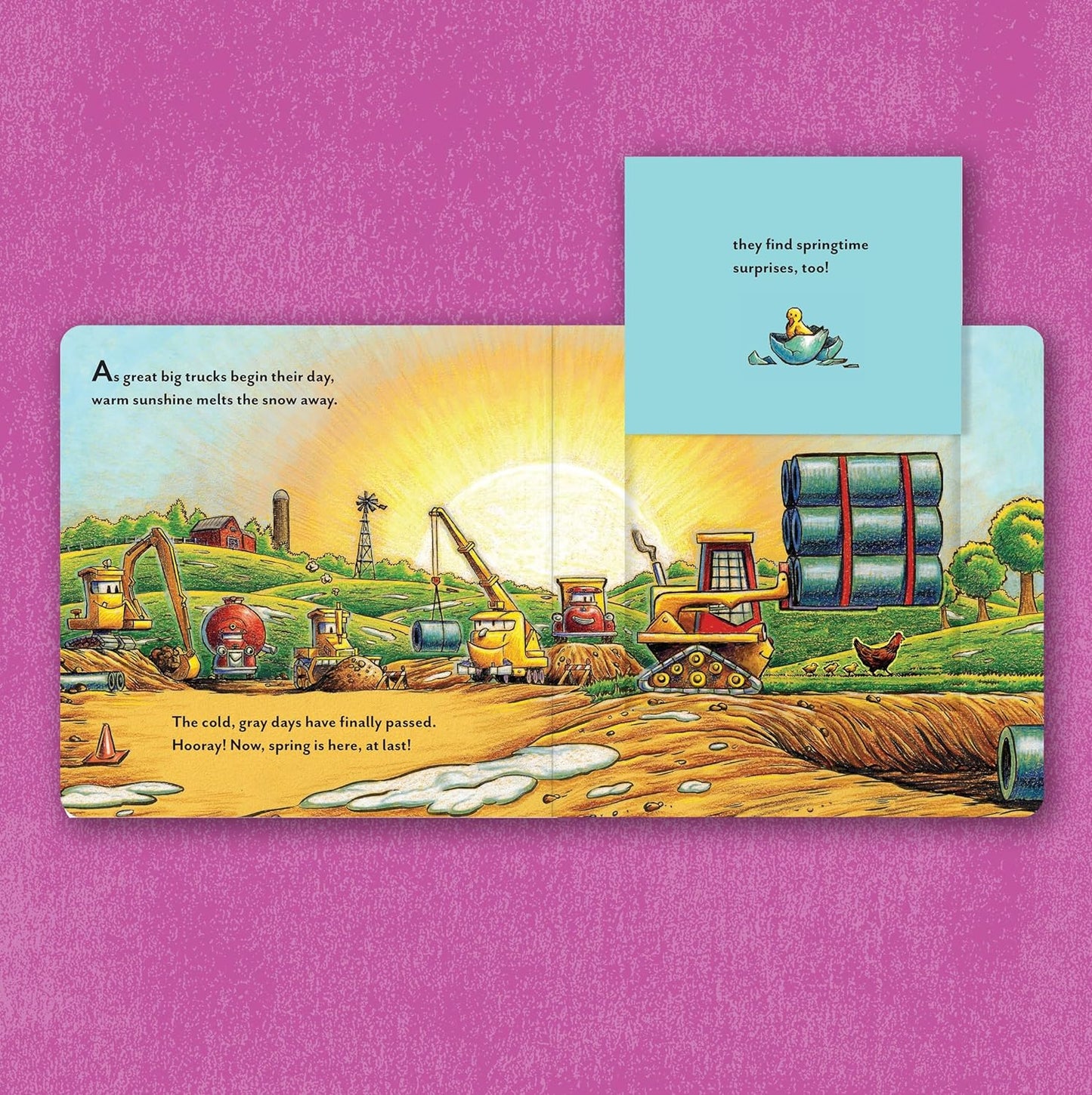 Construction Site: Spring Delight: An Easter Lift-the-Flap Book