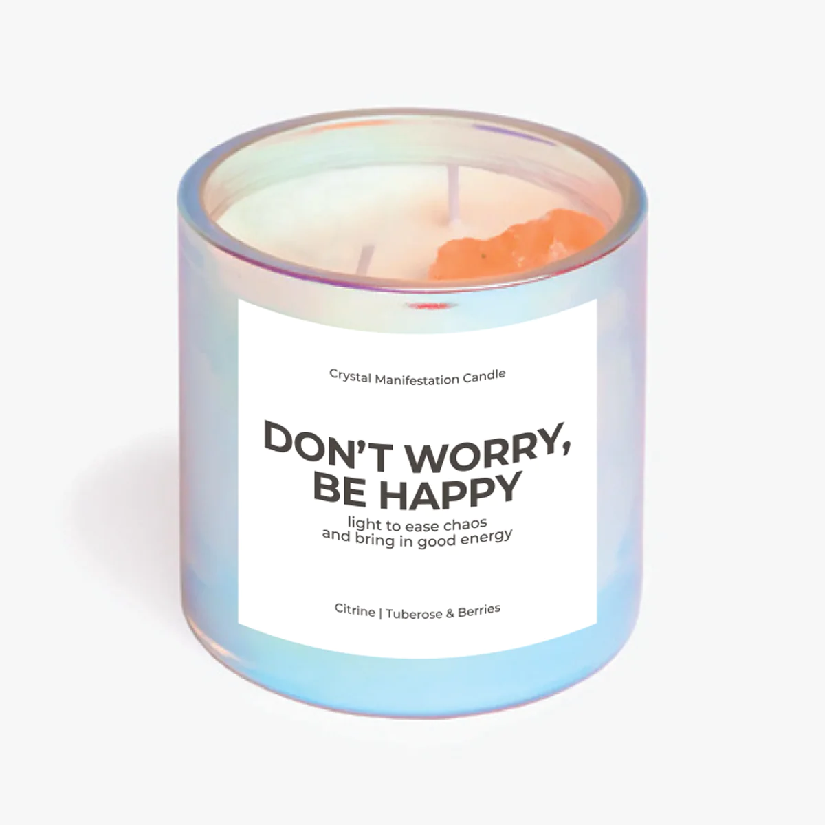 Don't Worry Be Happy Candle