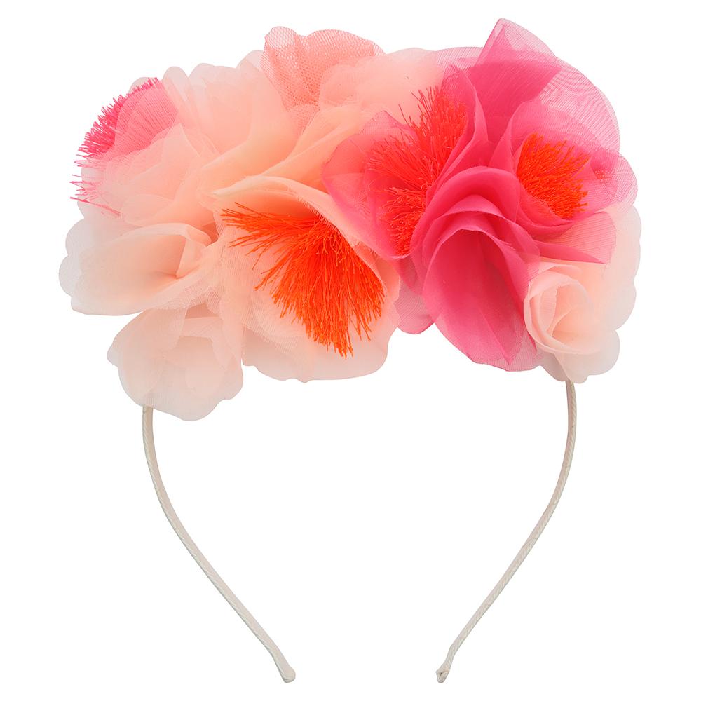 Sugar Skull Flower Headband