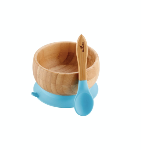 Bamboo Baby Suction Bowl & Spoon